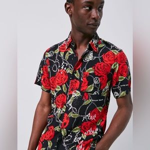 Men’s Button Down Short Sleeve Shirt